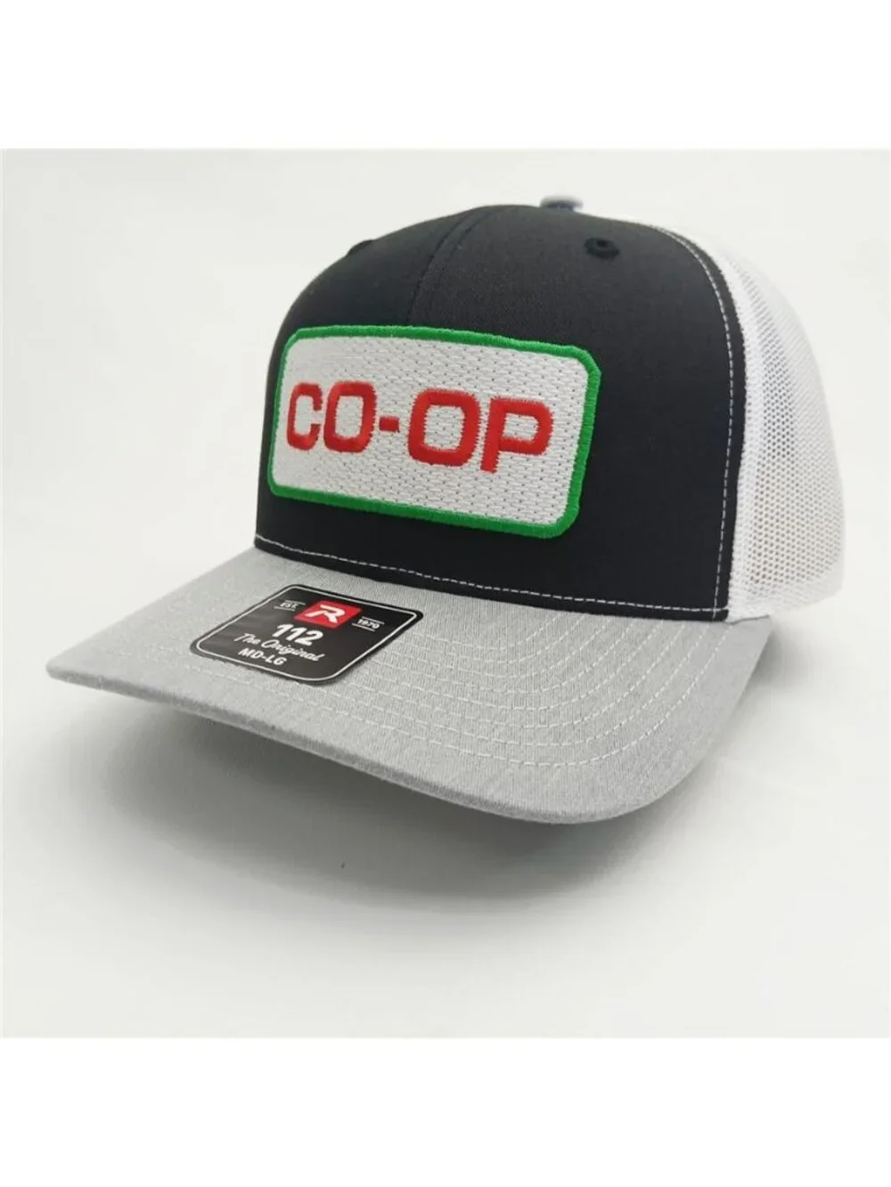 Retro CO-OP Farm Trucker Hat Vintage Agricultural Patch Richardson 112 1980s